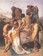 Adolphe William Bouguereau Zenobia.found by shepherds on the Banks of the Araxes  (mk26) France oil painting artist
